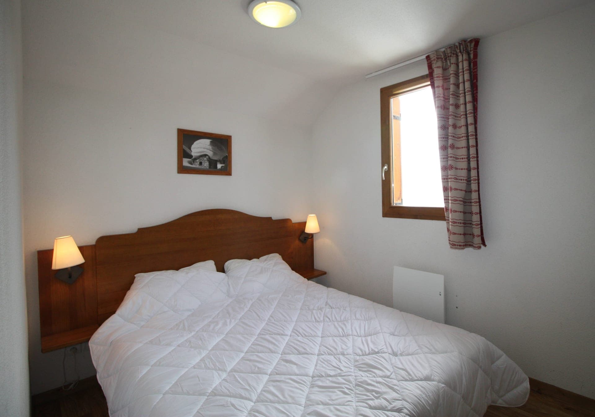 Chambre lit double sans linge