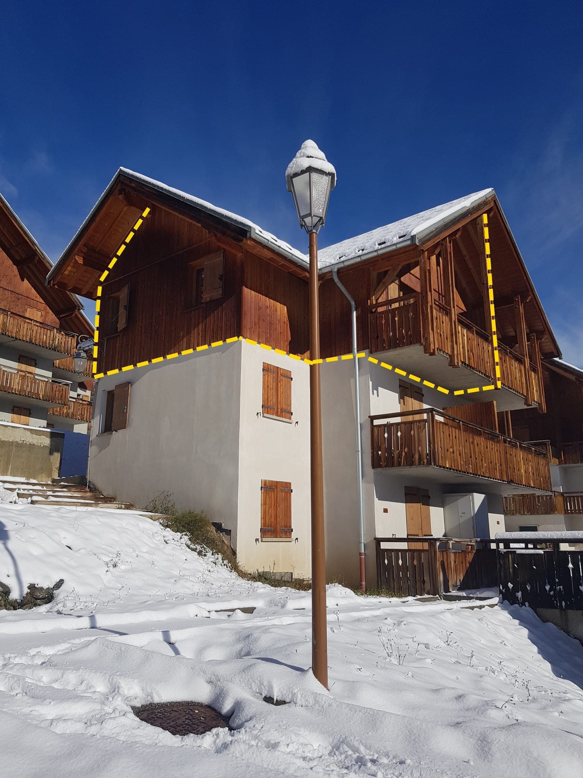 Chalet reperage de l appartement