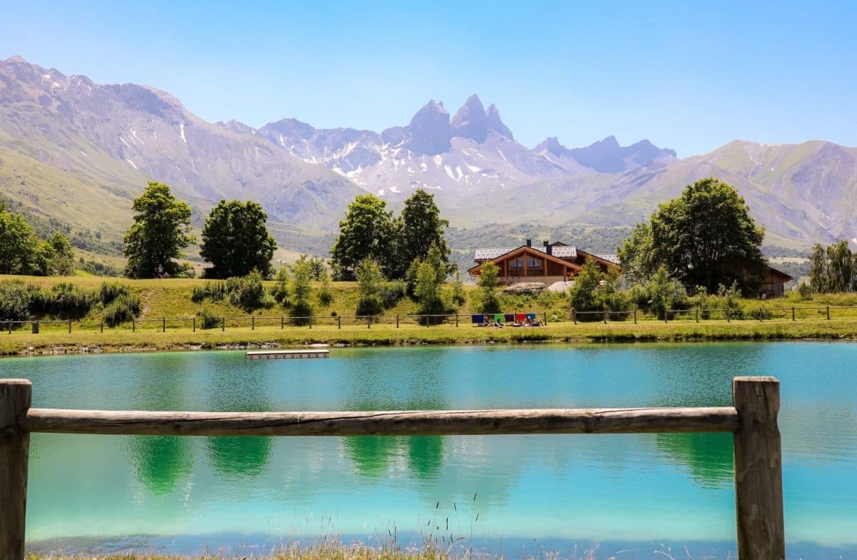 Les Aiguilles d'Arves, la trilogie qu'on voit depuis le balcon