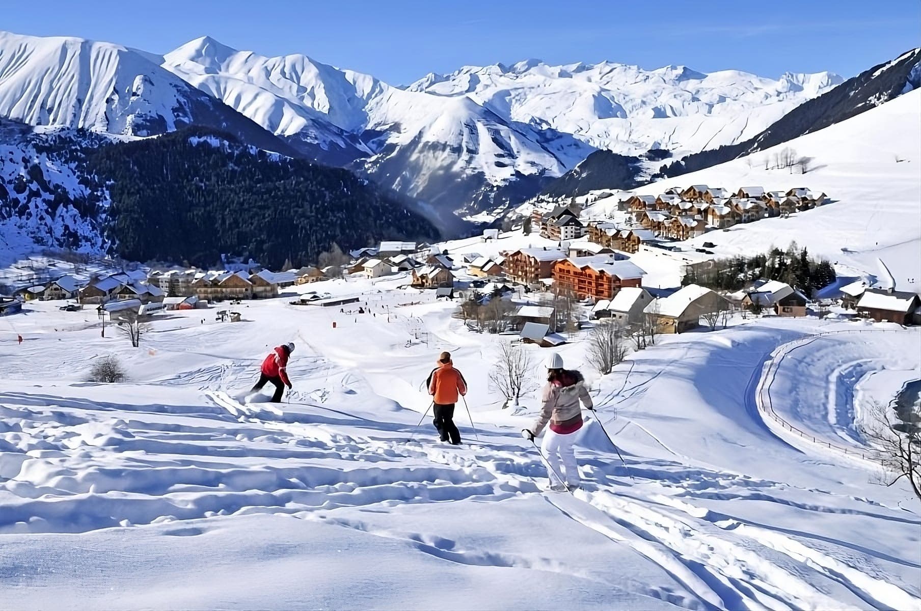 Raquettes luge